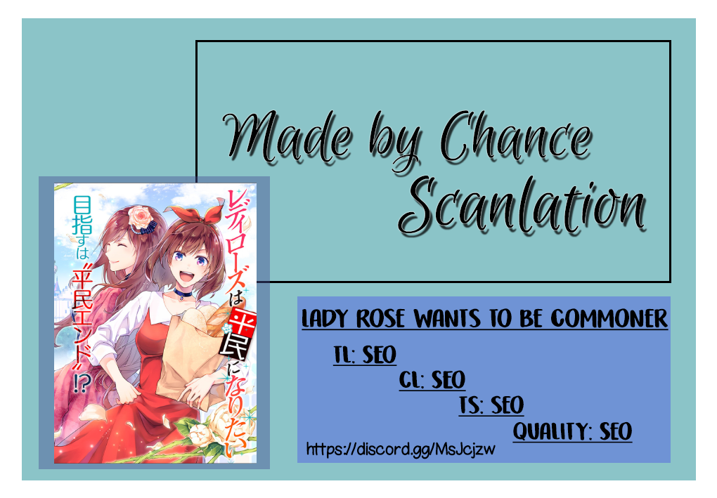 Lady Rose Heimin ni Naritai Chapter 02.1 Gambar 8