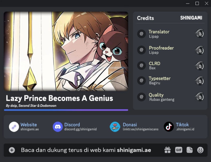 Lazy Prince Becomes a Genius (Reformation of the Deadbeat Noble) Chapter 134 Gambar 1