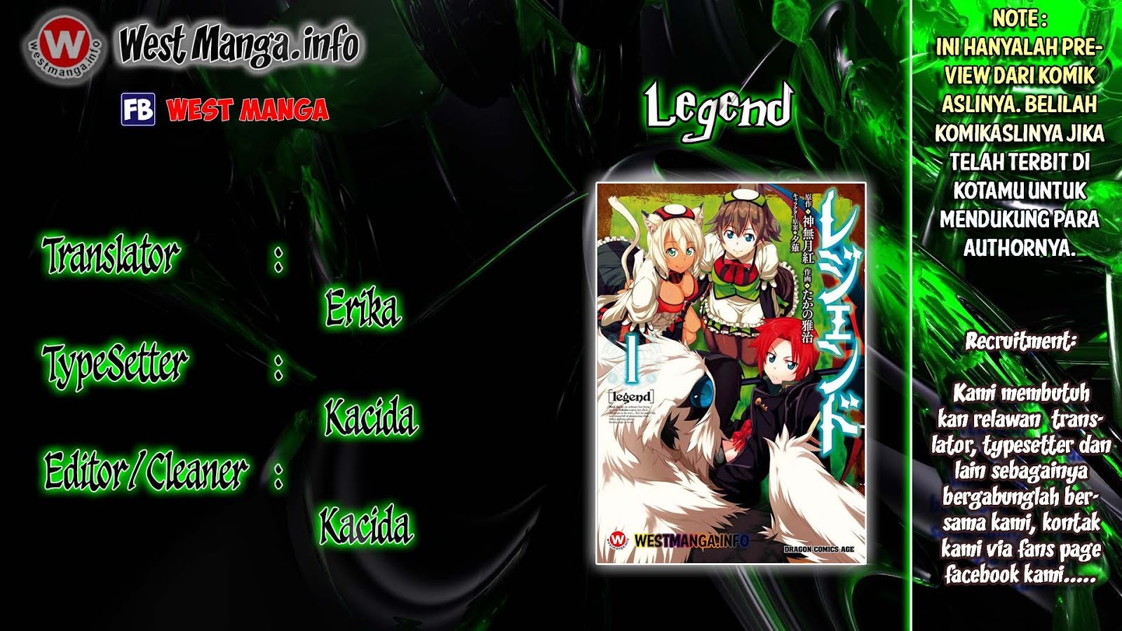 Legend (TAKANO Masaharu) Chapter 12 Gambar 1