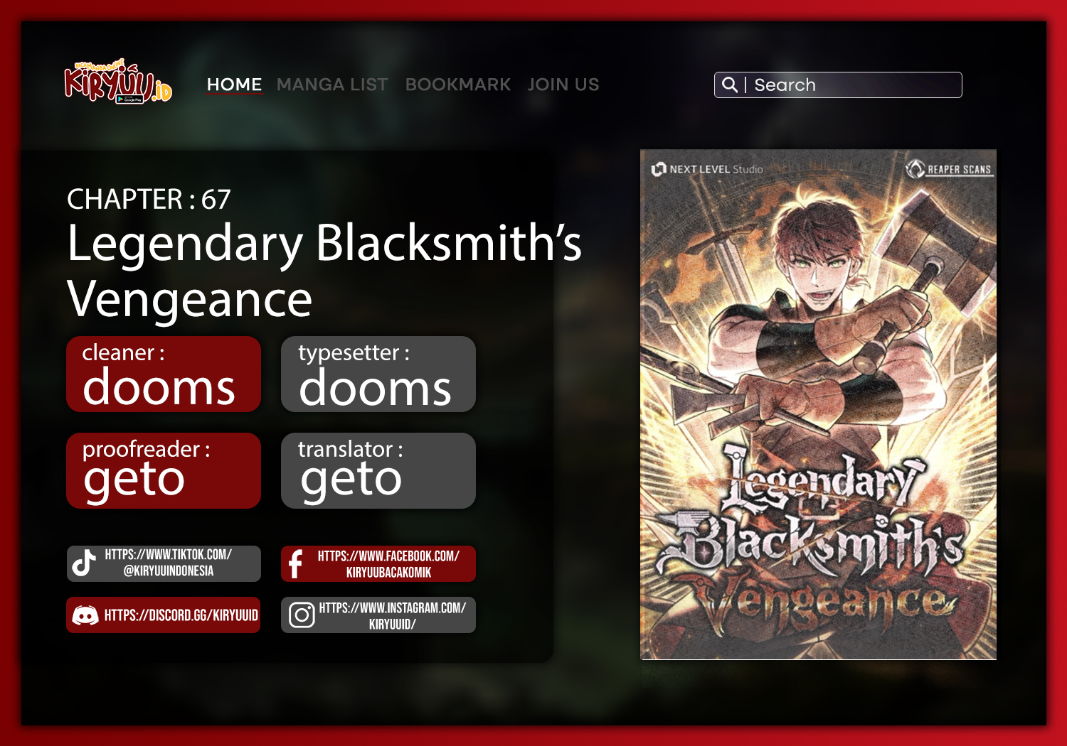 Legendary Blacksmith’s Vengeance Chapter 67 Gambar 1