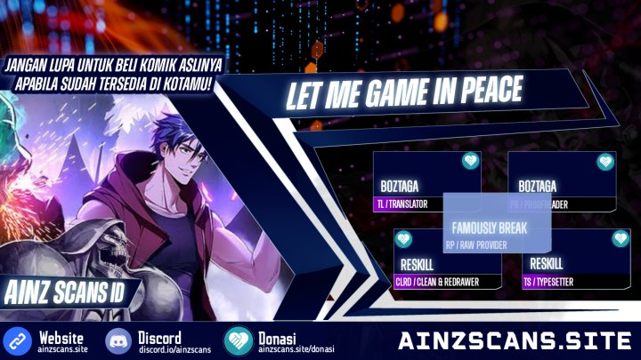 Let Me Game In Peace Chapter 120 Gambar 1