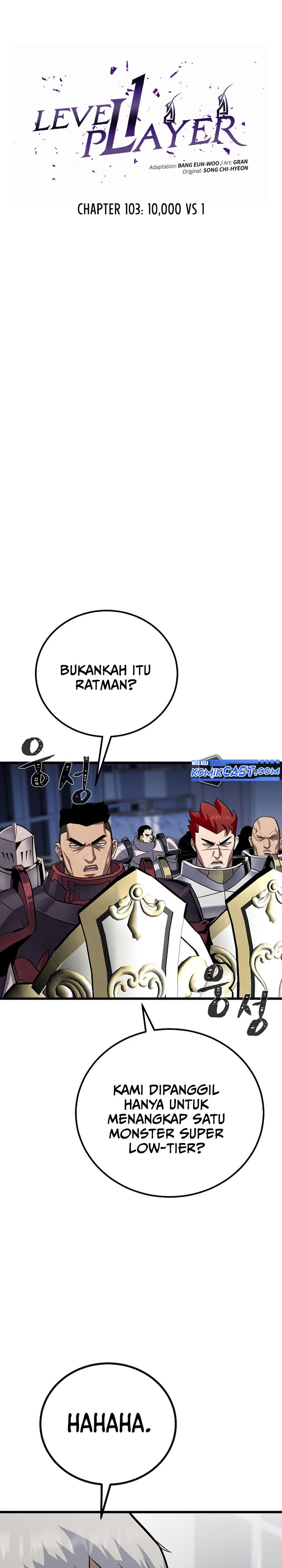 Level 1 Player Chapter 103 Gambar 20