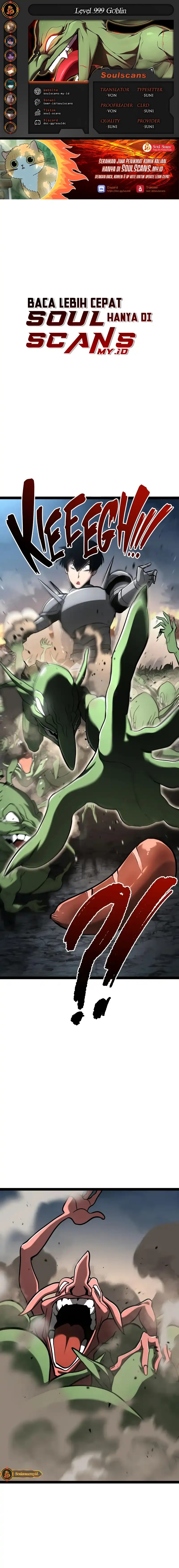 Level 999 Goblin Chapter 20 Gambar 1