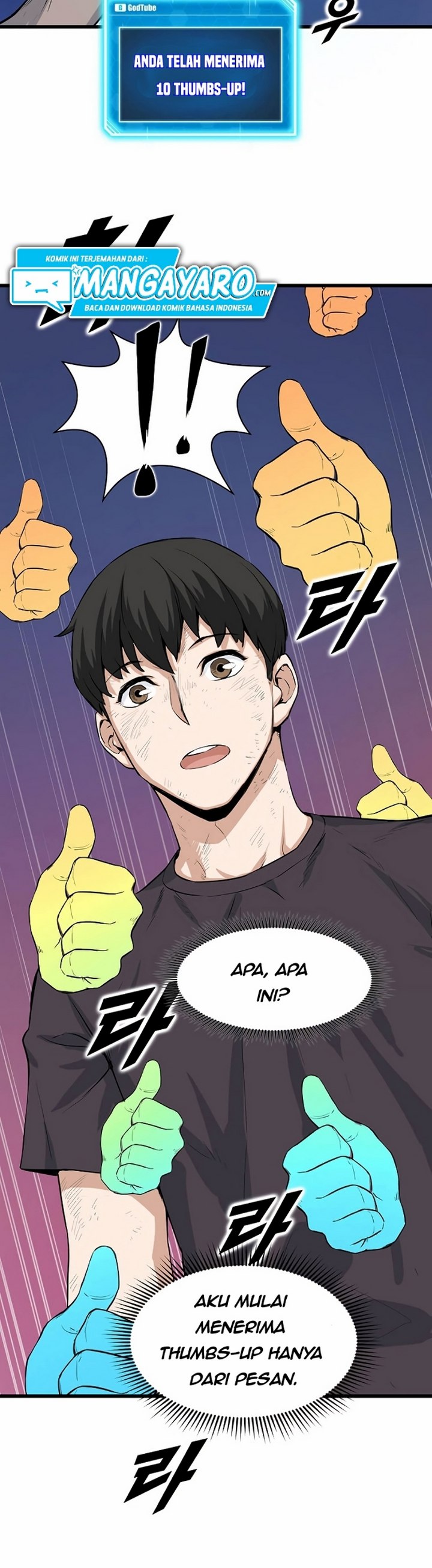 Leveling Up With Likes Chapter 06.1 Gambar 8