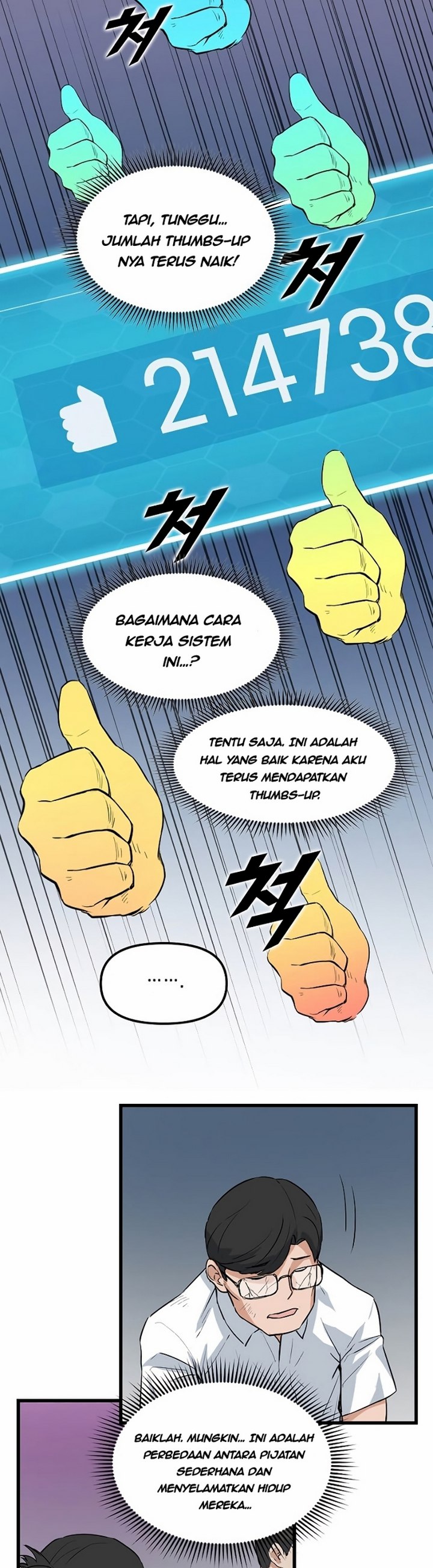 Leveling Up With Likes Chapter 06.1 Gambar 11