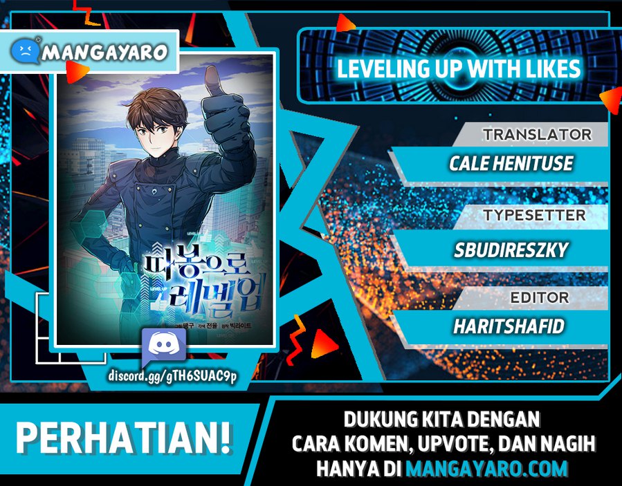 Leveling Up With Likes Chapter 07.2 Gambar 1