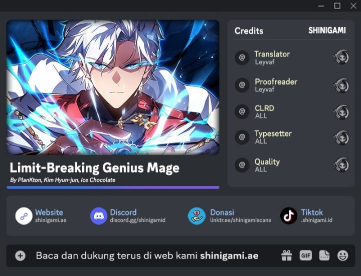 Limit-Breaking Genius Mage Chapter 08 Gambar 1