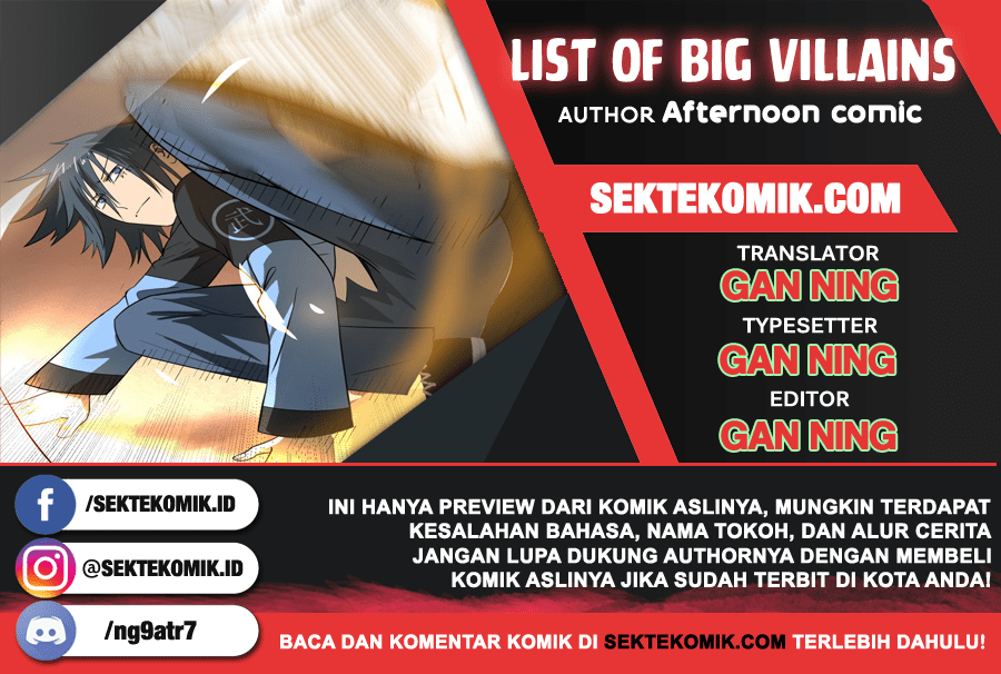 List of Big Villians Chapter 28 Gambar 1