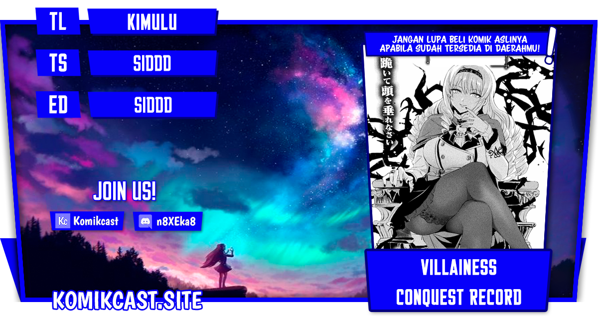 Listen to My Lady’s Story – Villainess Conquest Record – Chapter 02 Gambar 1