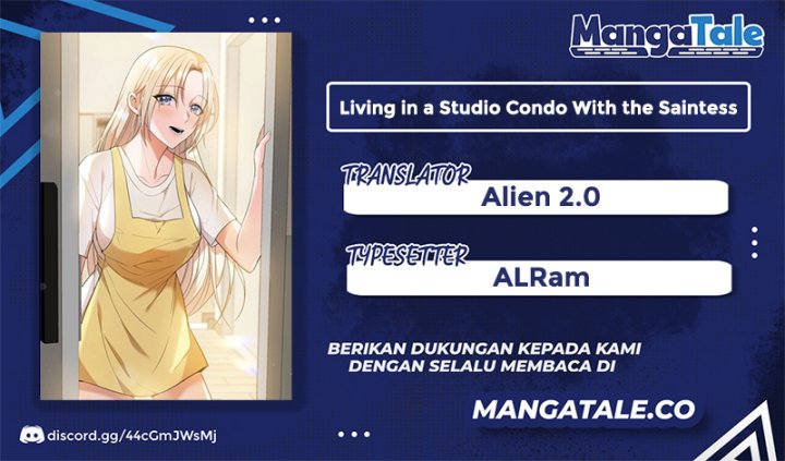 Living in a Studio Condo With the Saintess Chapter 06 Gambar 1