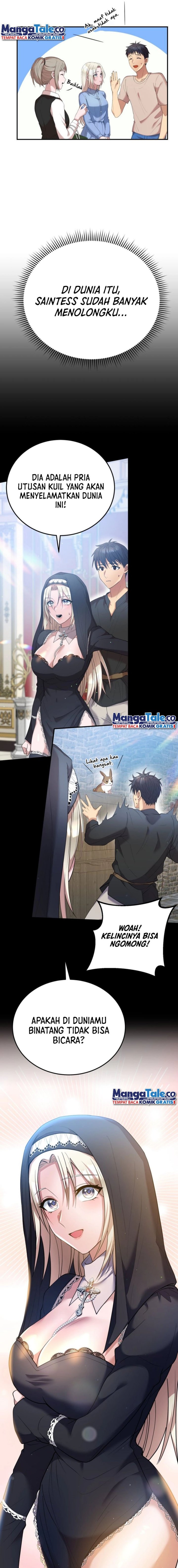 Living in a Studio Condo With the Saintess Chapter 06 Gambar 18