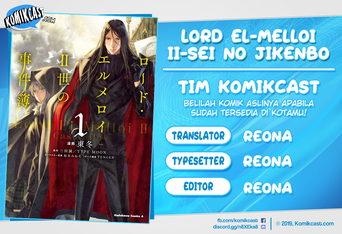 Lord El-Melloi II-sei no Jikenbo Chapter 02 Gambar 1
