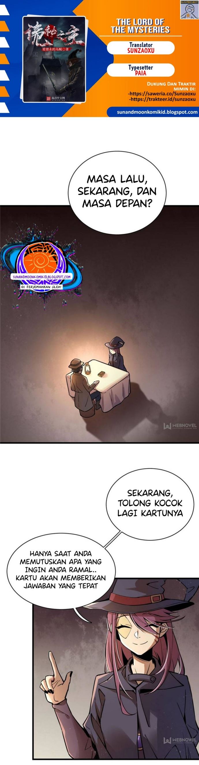 Lord of the Mysteries Chapter 04 Gambar 1