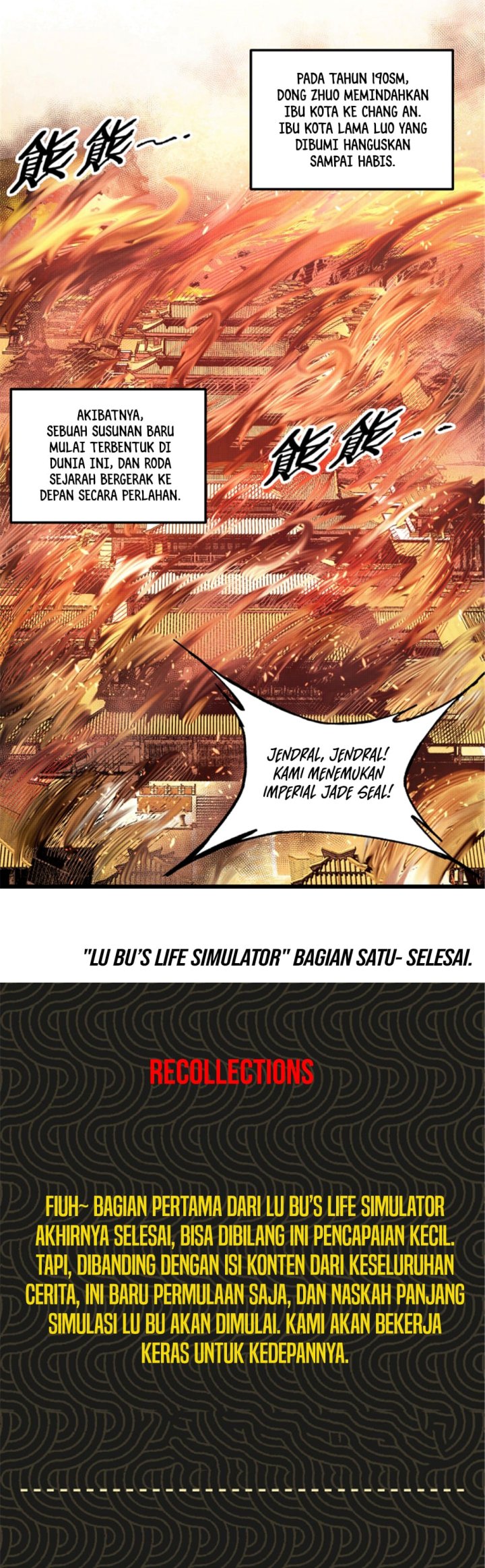 Lu Bu’s Life Simulator Chapter 44 S1 End Gambar 27