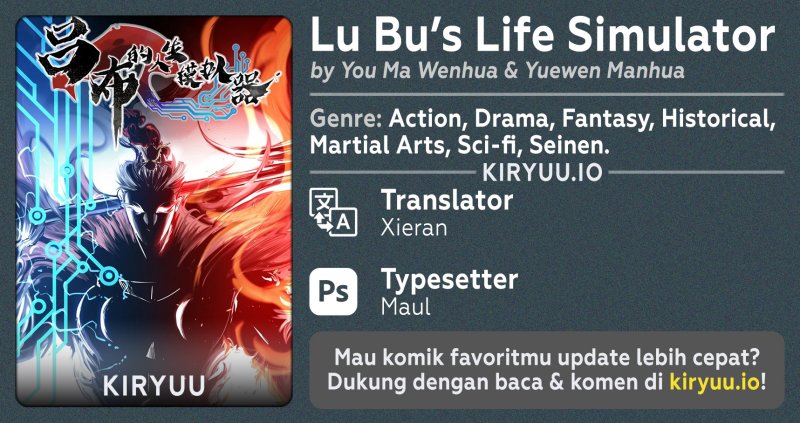 Lu Bu’s Life Simulator Chapter 142 Gambar 1
