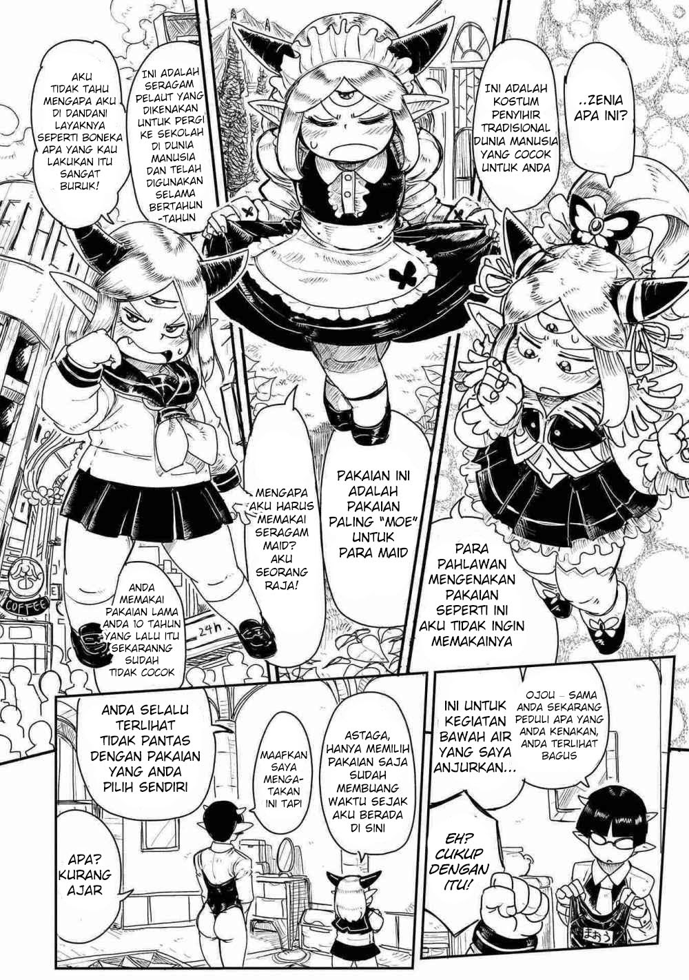 Lv1 Maou to One Room Chapter 01 Gambar 11