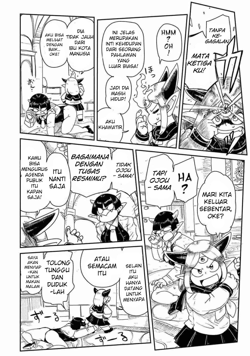 Lv1 Maou to One Room Chapter 01 Gambar 15