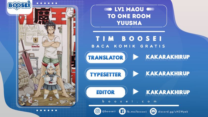 Lv1 Maou to One Room Chapter 03 Gambar 1