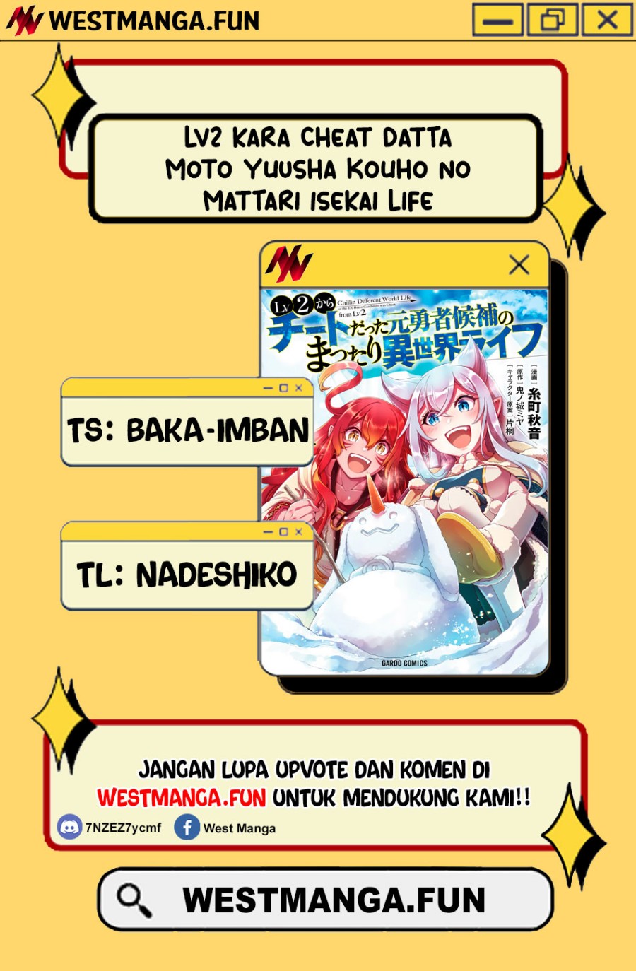 Lv2 kara Cheat datta Moto Yuusha Kouho no Mattari Isekai Life Chapter 55 Gambar 3