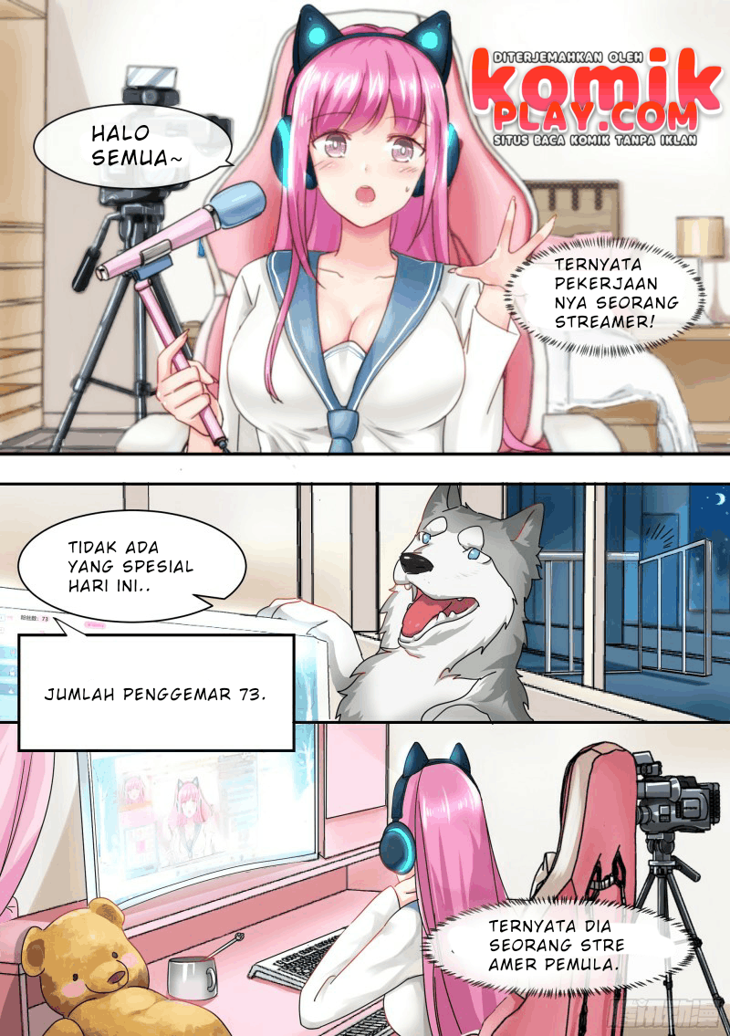 Live Stream: The Husky of the Goddess Chapter 01 Gambar 18
