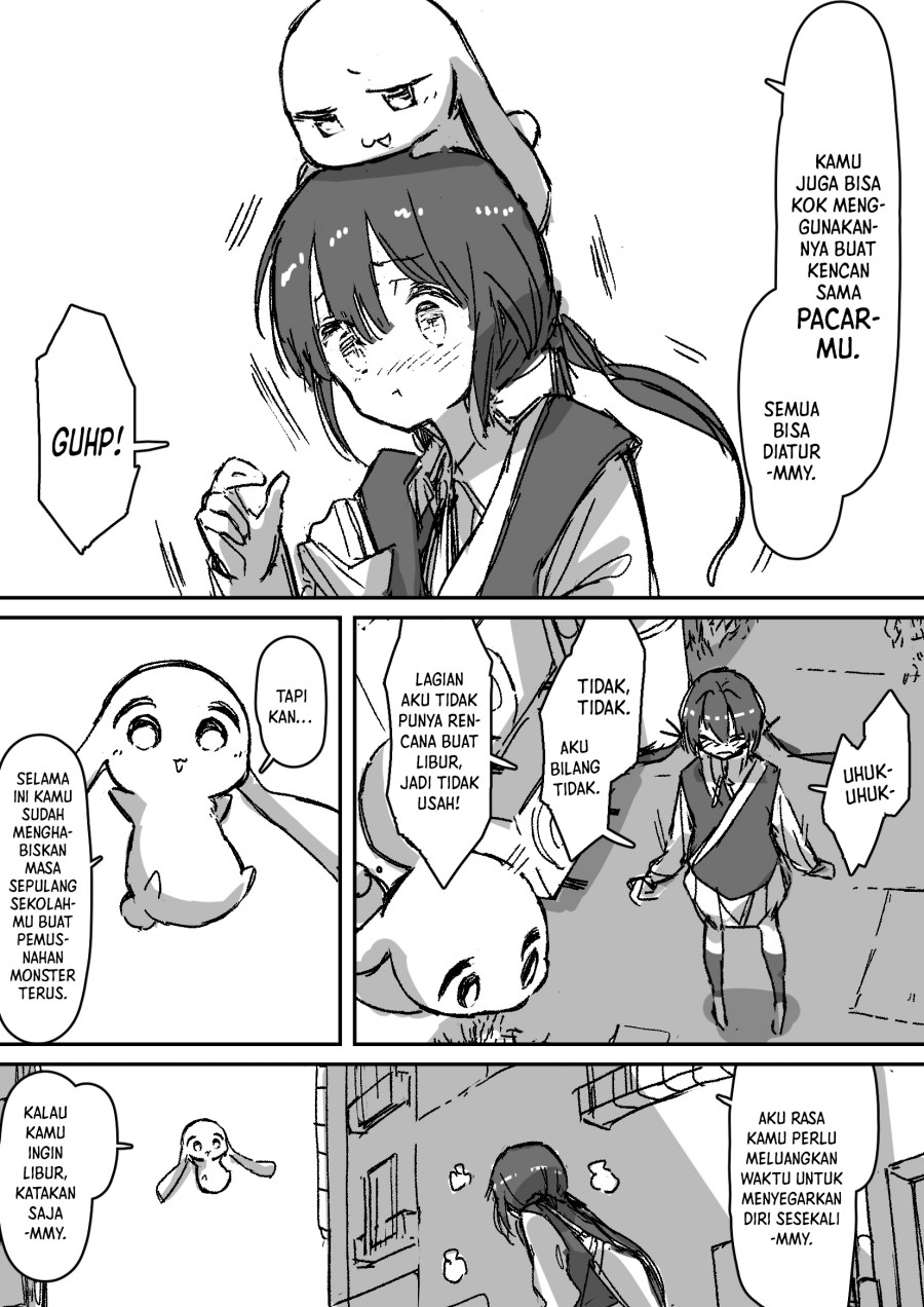 Mada Yandenai Mahou Shoujo no Nichijou Chapter 02 Gambar 4