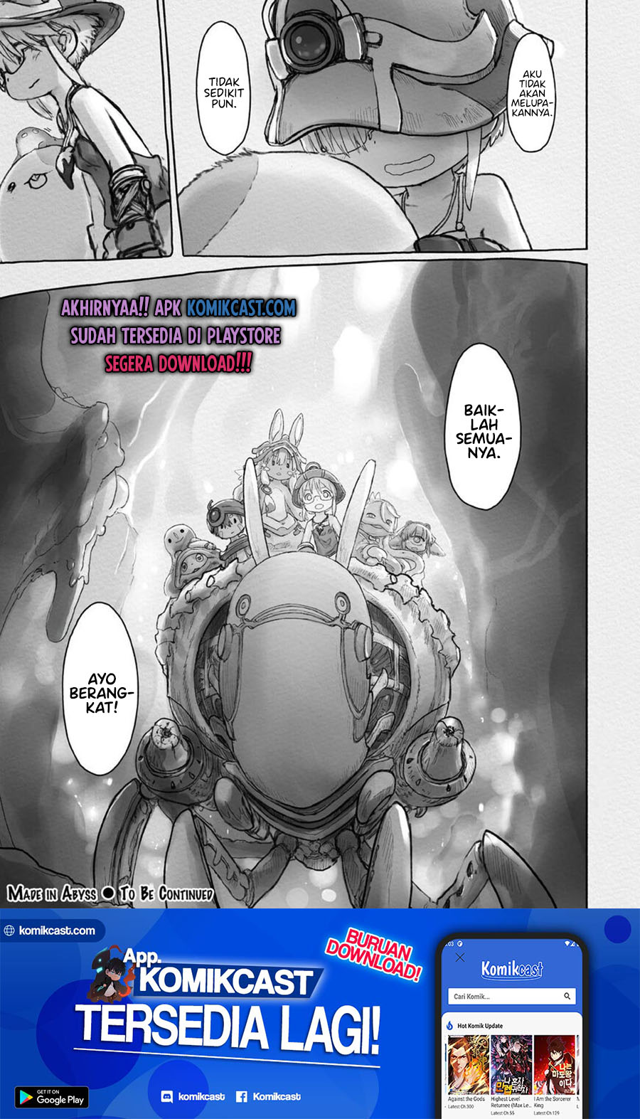 Made in Abyss Chapter 58 Gambar 26