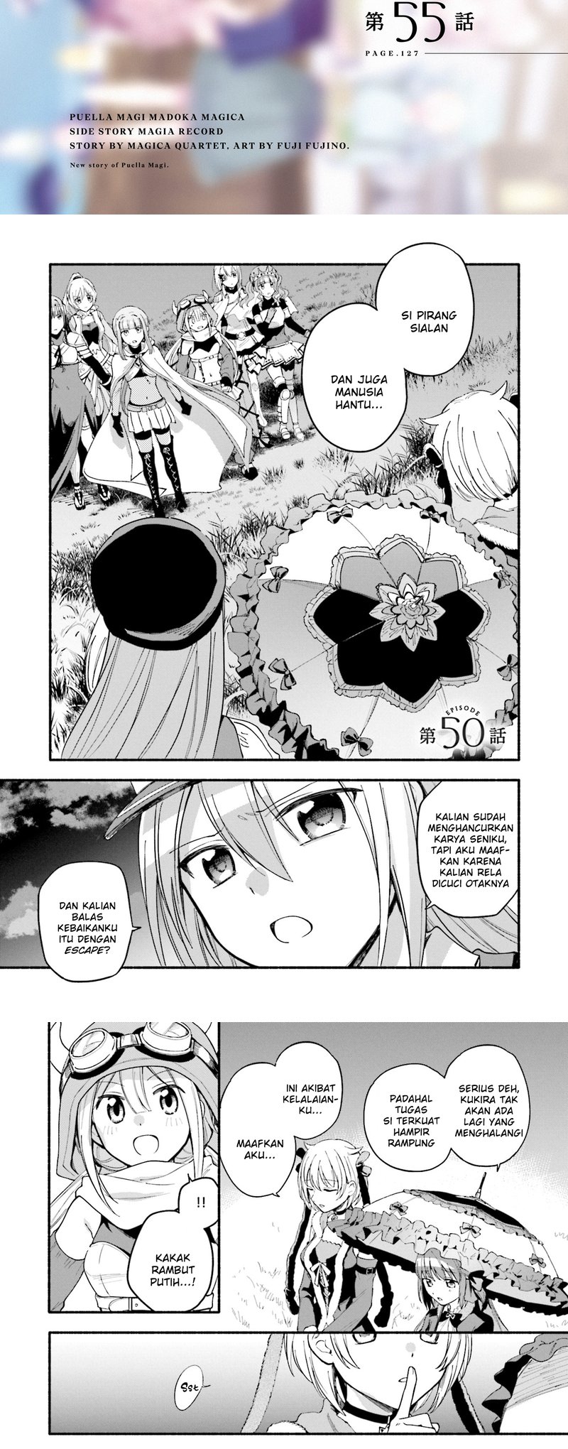 Magia Record: Mahou Shoujo Madoka Magica Gaiden Chapter 50 Gambar 3