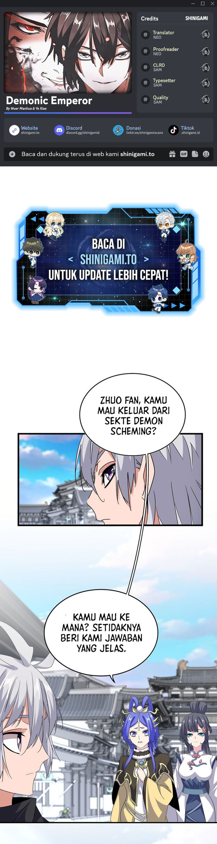 Magic Emperor Chapter 747 Gambar 1