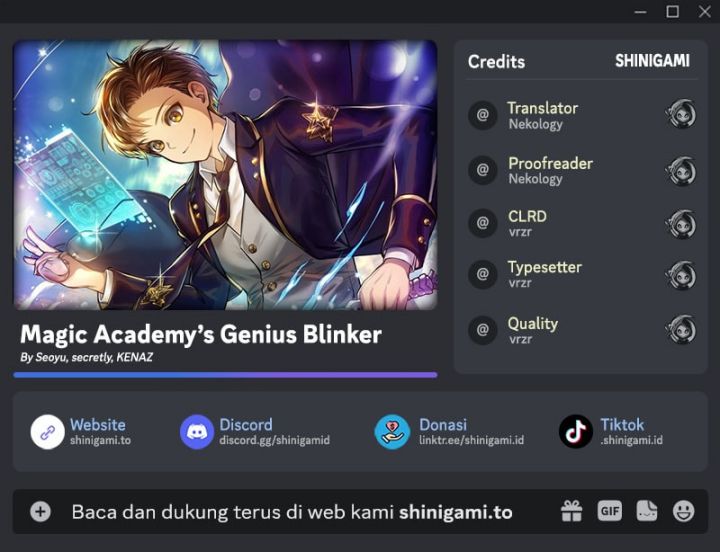 Magic Academy’s Genius Blinker Chapter 62 Gambar 1