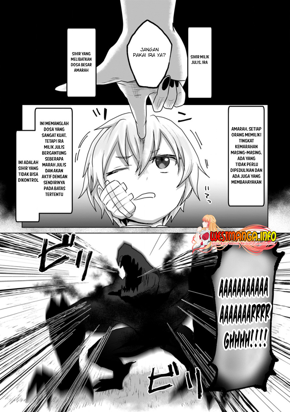 Mahou Gakuen no Daizai Majutsushi Chapter 09.2 Gambar 5