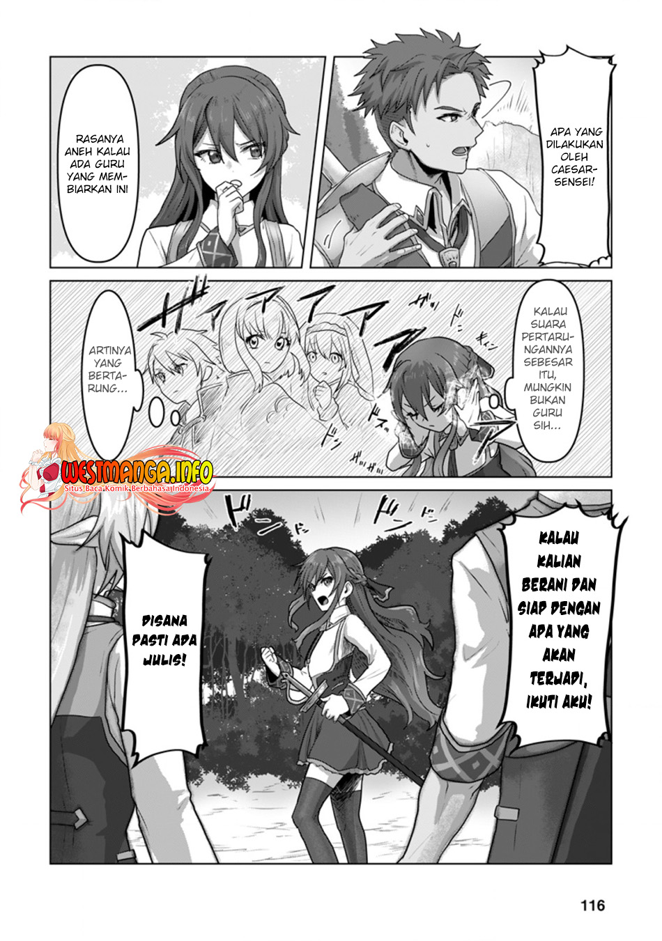 Mahou Gakuen no Daizai Majutsushi Chapter 09.2 Gambar 10