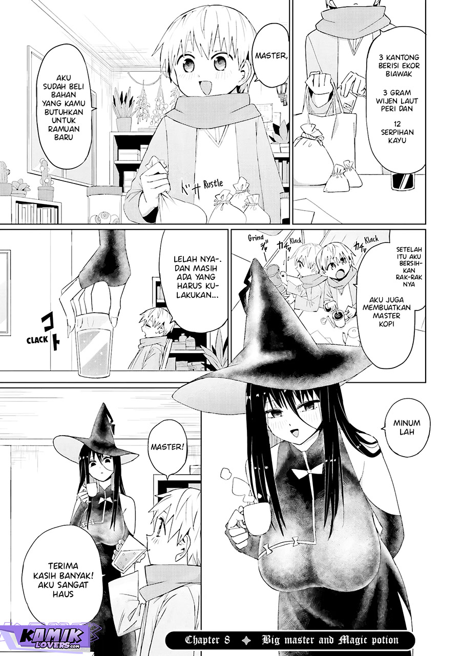 Mahou to Boku to Dekkai Shishou Chapter 08 Gambar 2