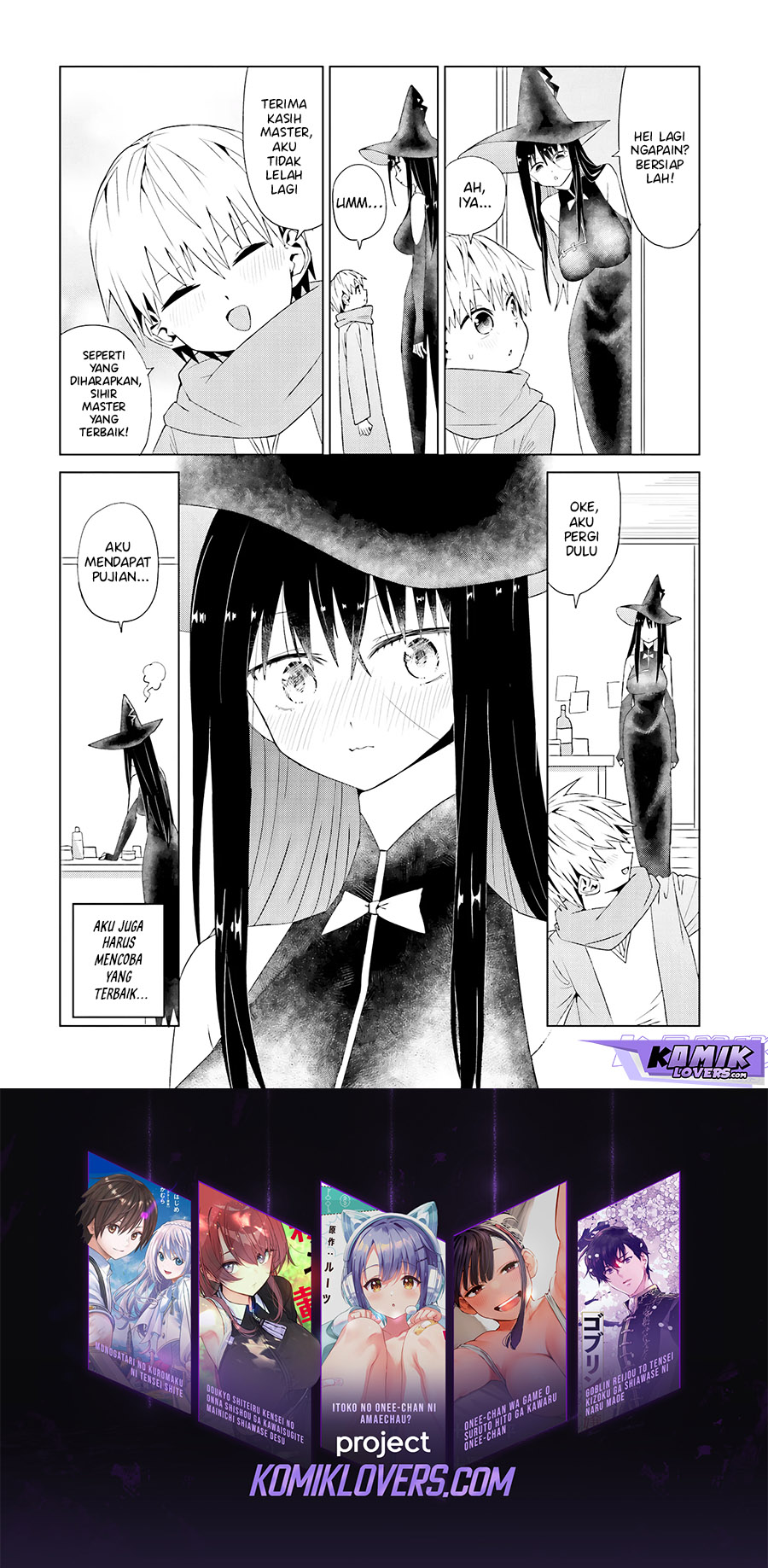 Mahou to Boku to Dekkai Shishou Chapter 08 Gambar 7