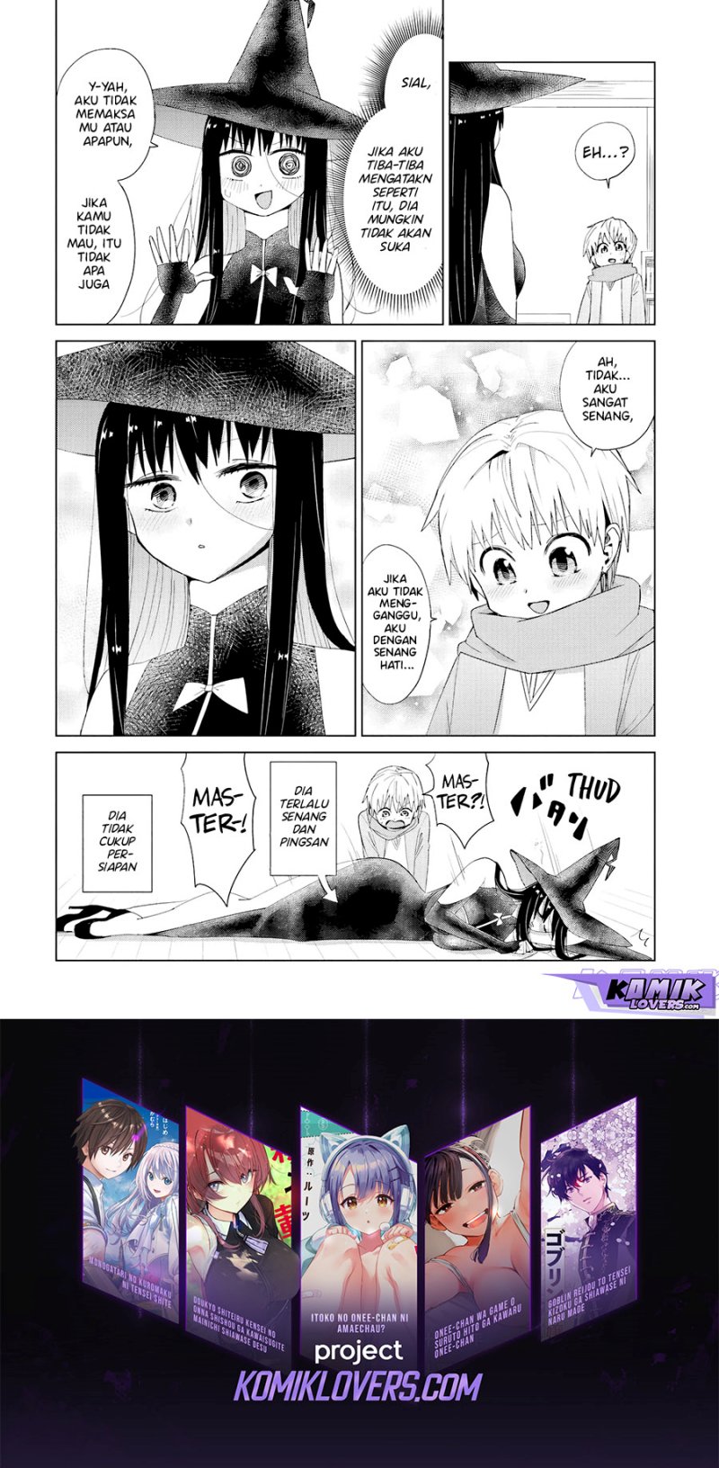 Mahou to Boku to Dekkai Shishou Chapter 12 Gambar 9