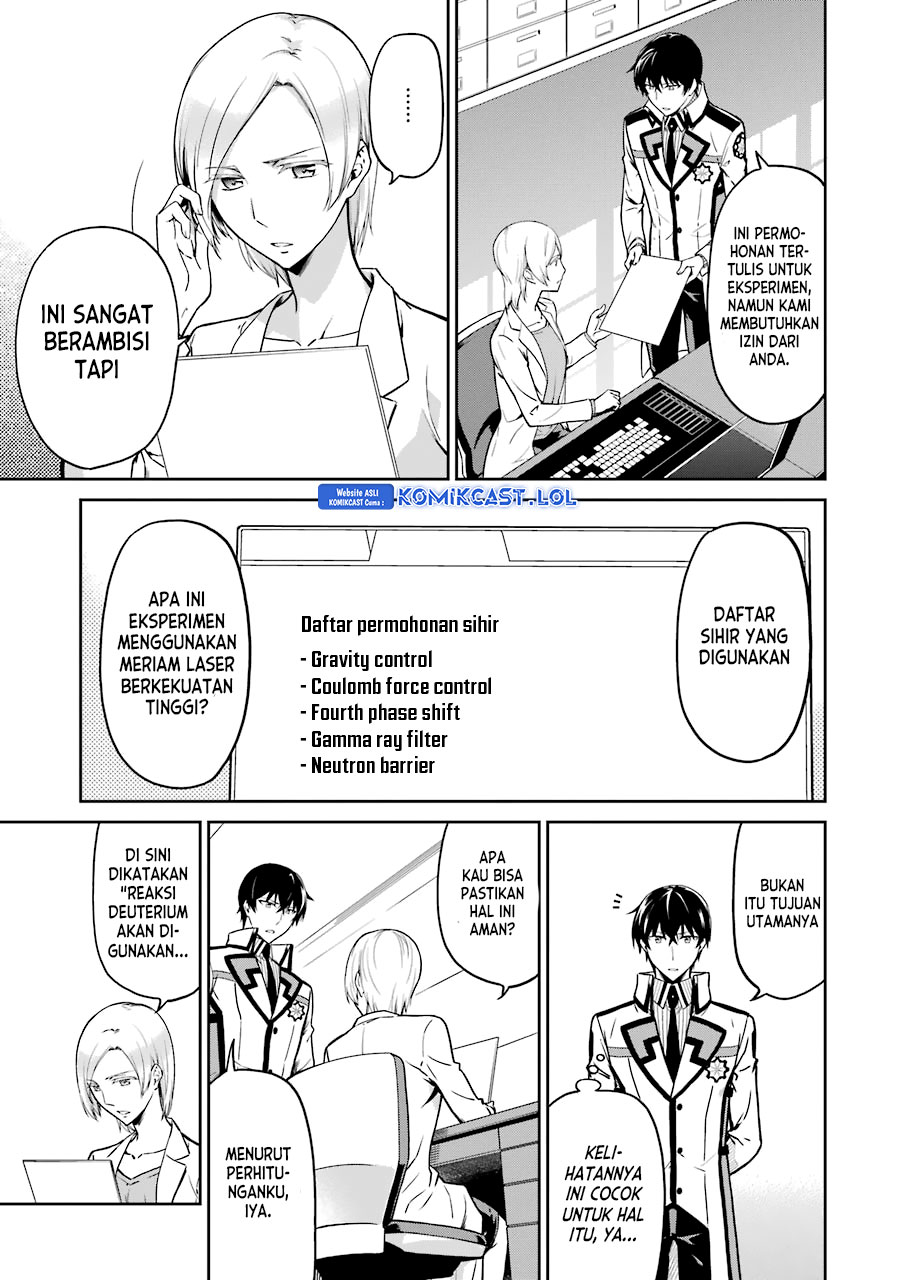 Mahouka Koukou no Rettousei: Double Seven-hen Chapter 15 Gambar 4