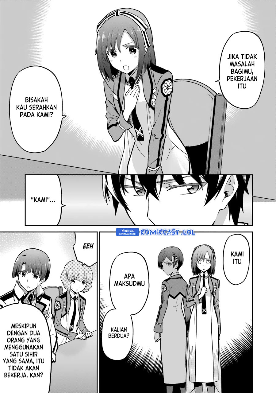 Mahouka Koukou no Rettousei: Double Seven-hen Chapter 15 Gambar 10