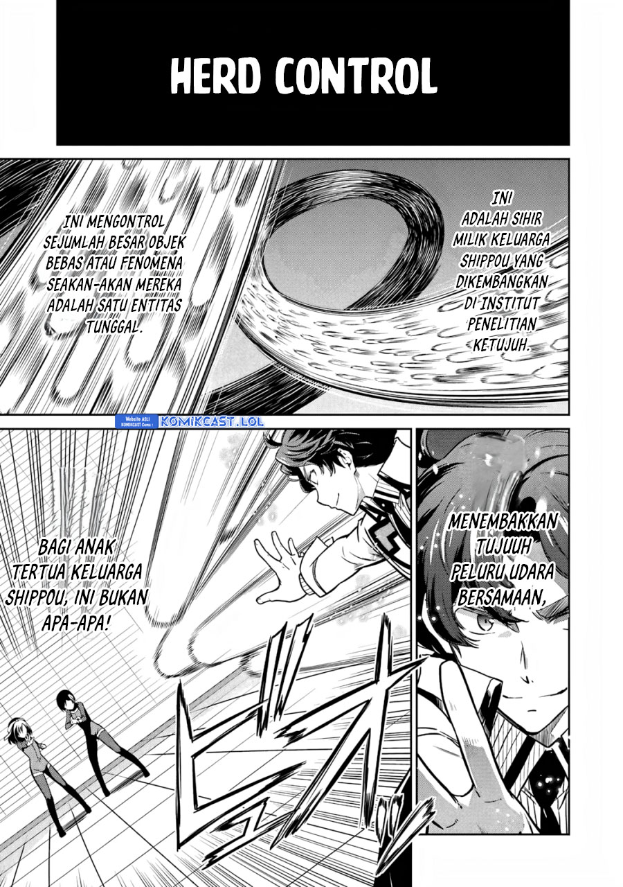 Mahouka Koukou no Rettousei: Double Seven-hen Chapter 22 Gambar 8