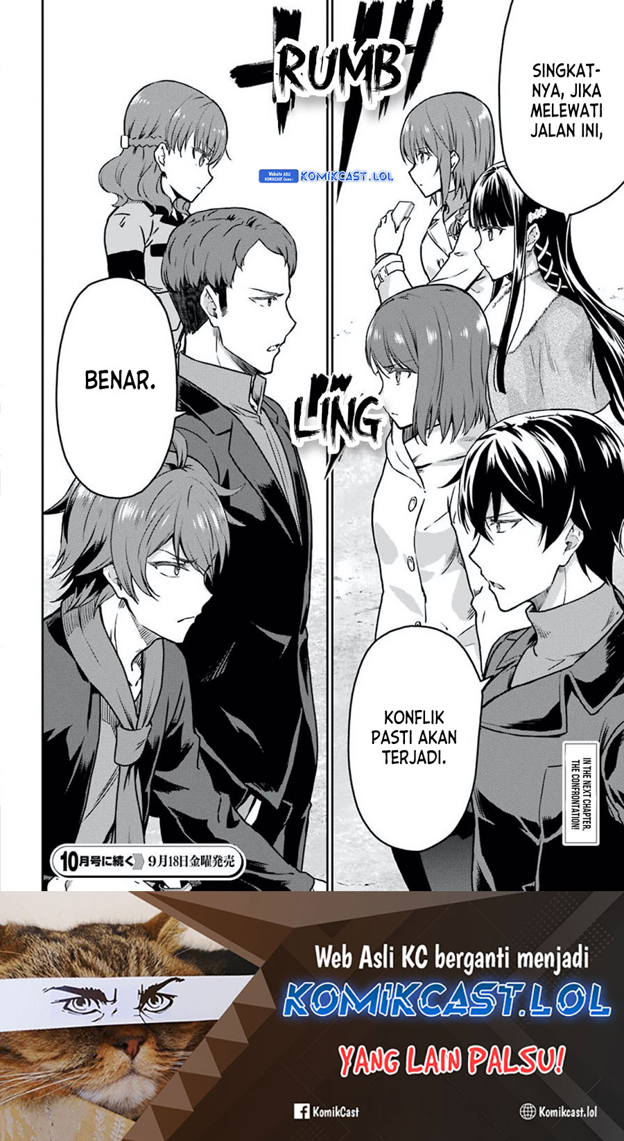Mahouka Koukou no Rettousei – Yotsuba Keishou-hen Chapter 08 Gambar 11