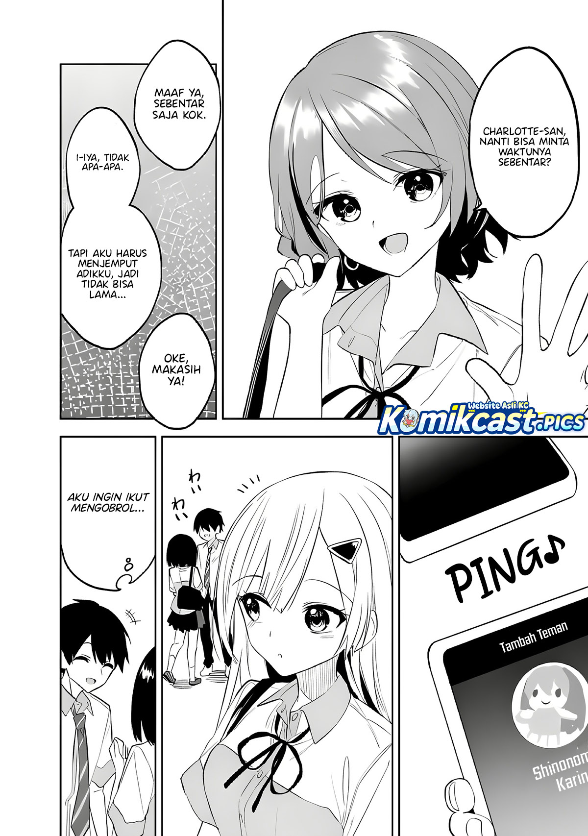 Maigo ni Natteita Youjo o Tasuketara, Otonari ni Sumu Bishoujo Ryuugakusei ga Ie ni Asobi ni Kuru You ni Natta Ken ni Tsuite Chapter 25 Gambar 5
