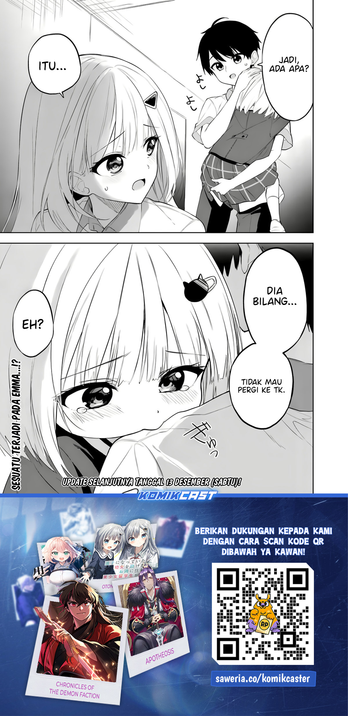Maigo ni Natteita Youjo o Tasuketara, Otonari ni Sumu Bishoujo Ryuugakusei ga Ie ni Asobi ni Kuru You ni Natta Ken ni Tsuite Chapter 27 Gambar 26