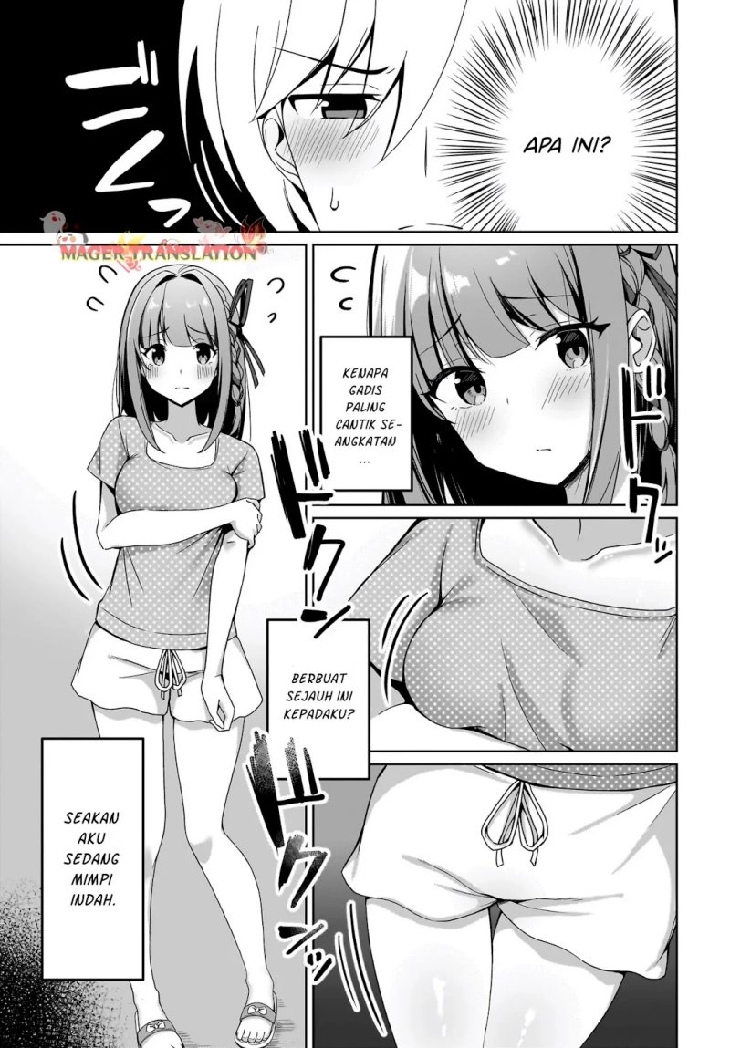 Maigo no Onnanoko o Ie Made Todoketara, Genkan kara Detekita no wa Gakunen Ichi no Bishoujo deshita Chapter 02 Gambar 4