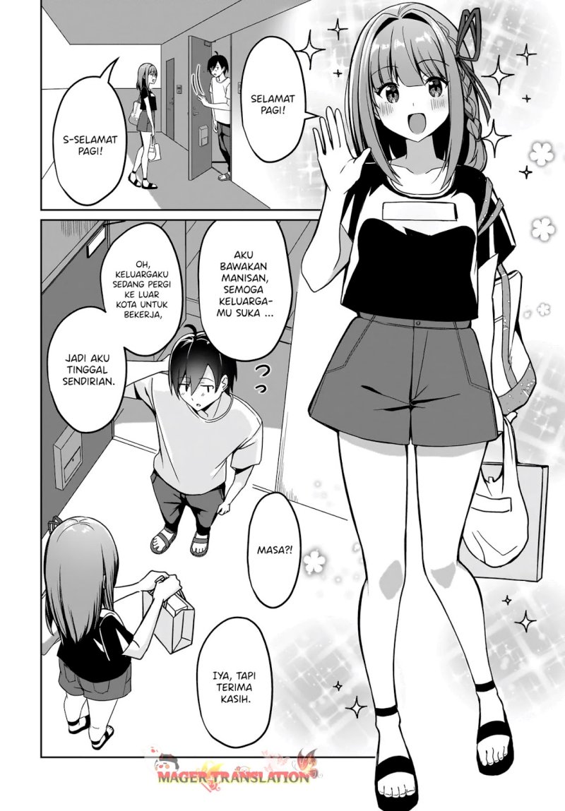 Maigo no Onnanoko o Ie Made Todoketara, Genkan kara Detekita no wa Gakunen Ichi no Bishoujo deshita Chapter 02 Gambar 29