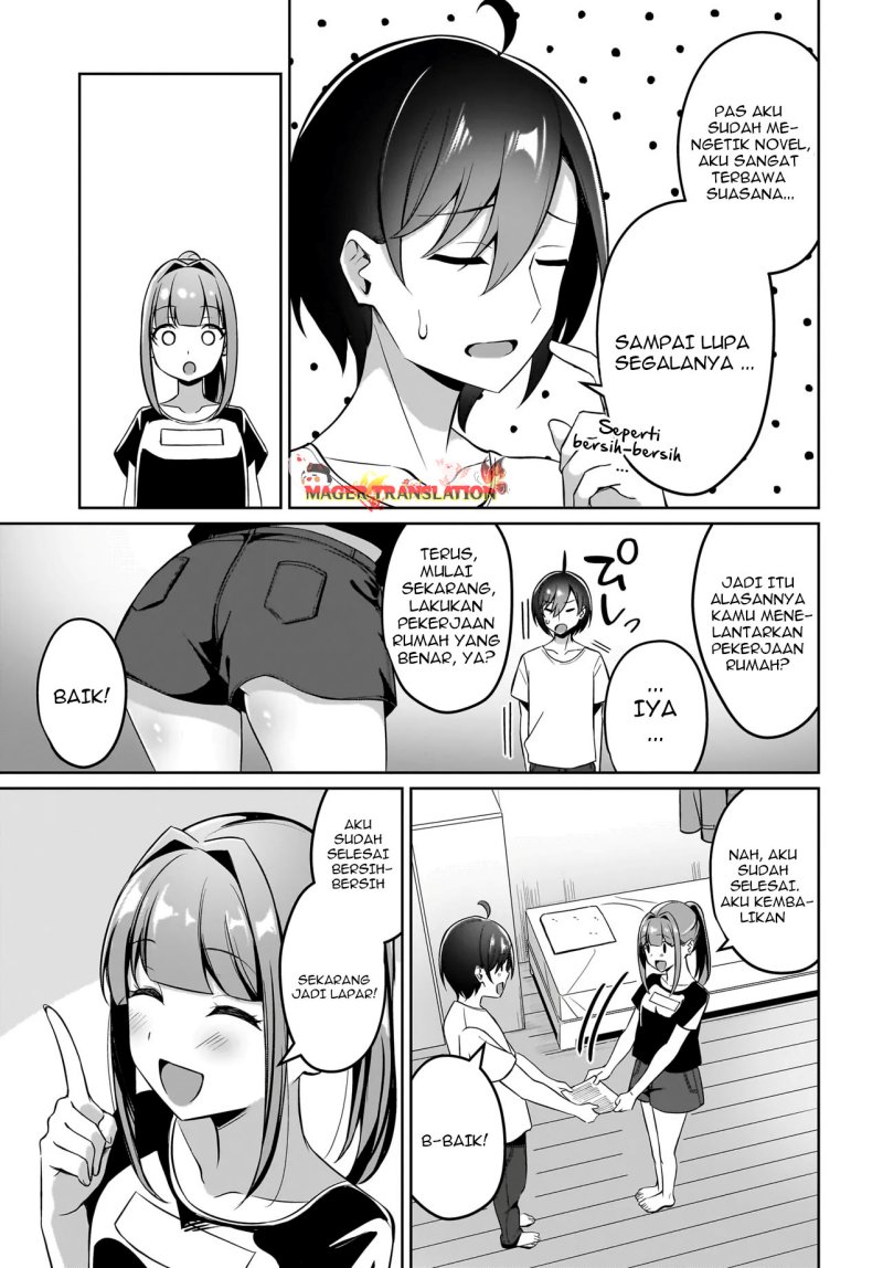 Maigo no Onnanoko o Ie Made Todoketara, Genkan kara Detekita no wa Gakunen Ichi no Bishoujo deshita Chapter 04 Gambar 8