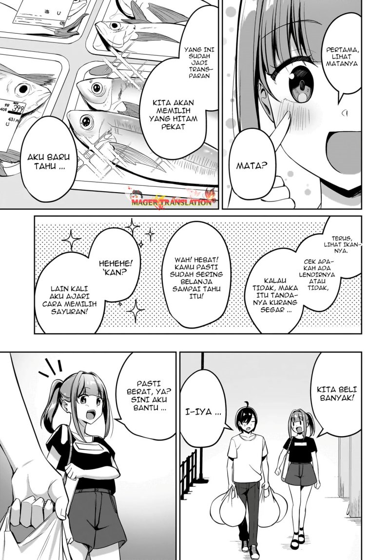 Maigo no Onnanoko o Ie Made Todoketara, Genkan kara Detekita no wa Gakunen Ichi no Bishoujo deshita Chapter 04 Gambar 14