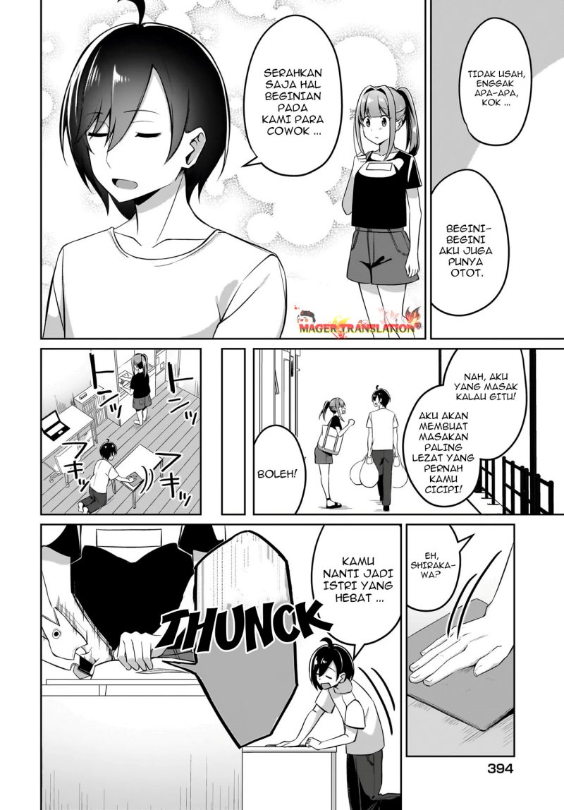 Maigo no Onnanoko o Ie Made Todoketara, Genkan kara Detekita no wa Gakunen Ichi no Bishoujo deshita Chapter 04 Gambar 15