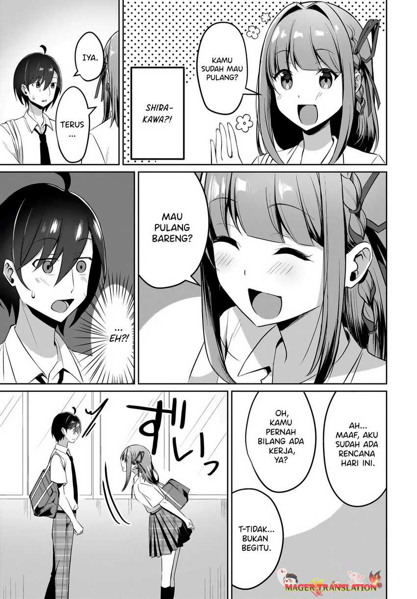 Maigo no Onnanoko o Ie Made Todoketara, Genkan kara Detekita no wa Gakunen Ichi no Bishoujo deshita Chapter 05 Gambar 14