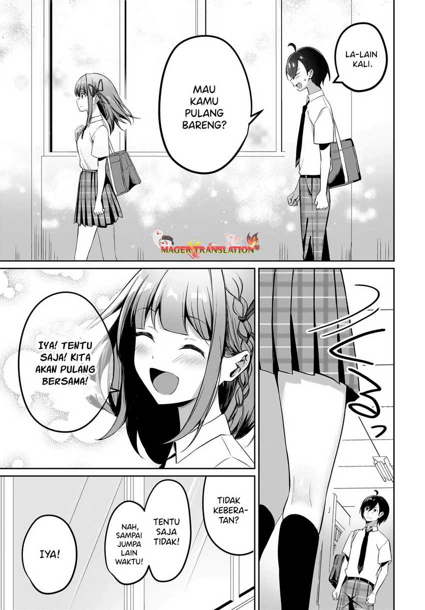 Maigo no Onnanoko o Ie Made Todoketara, Genkan kara Detekita no wa Gakunen Ichi no Bishoujo deshita Chapter 05 Gambar 16