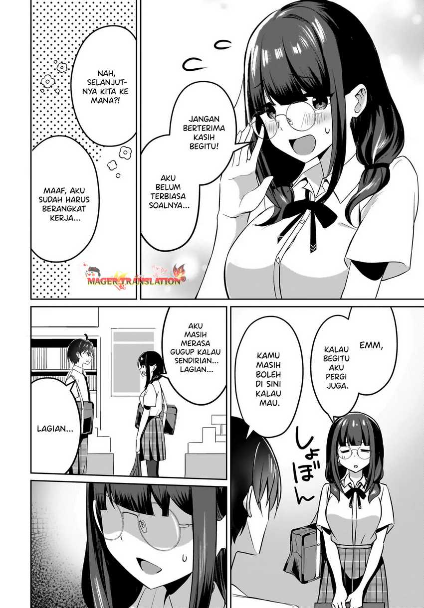 Maigo no Onnanoko o Ie Made Todoketara, Genkan kara Detekita no wa Gakunen Ichi no Bishoujo deshita Chapter 05 Gambar 21