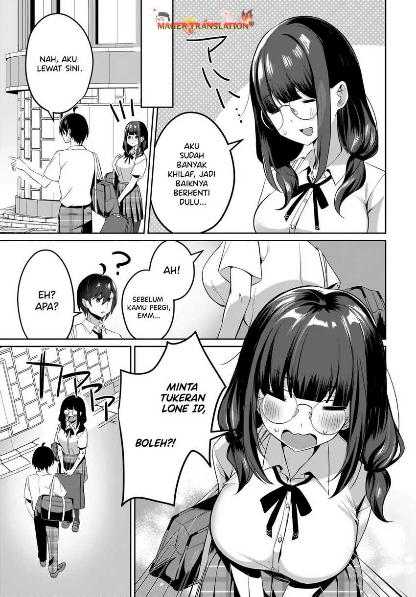 Maigo no Onnanoko o Ie Made Todoketara, Genkan kara Detekita no wa Gakunen Ichi no Bishoujo deshita Chapter 05 Gambar 22