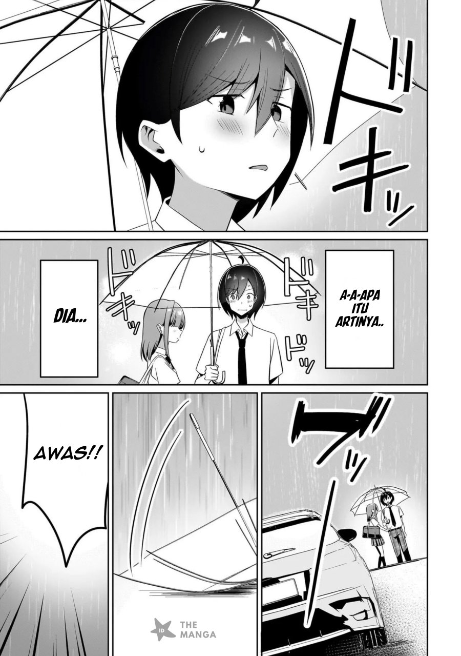 Maigo no Onnanoko o Ie Made Todoketara, Genkan kara Detekita no wa Gakunen Ichi no Bishoujo deshita Chapter 07.2 Gambar 5